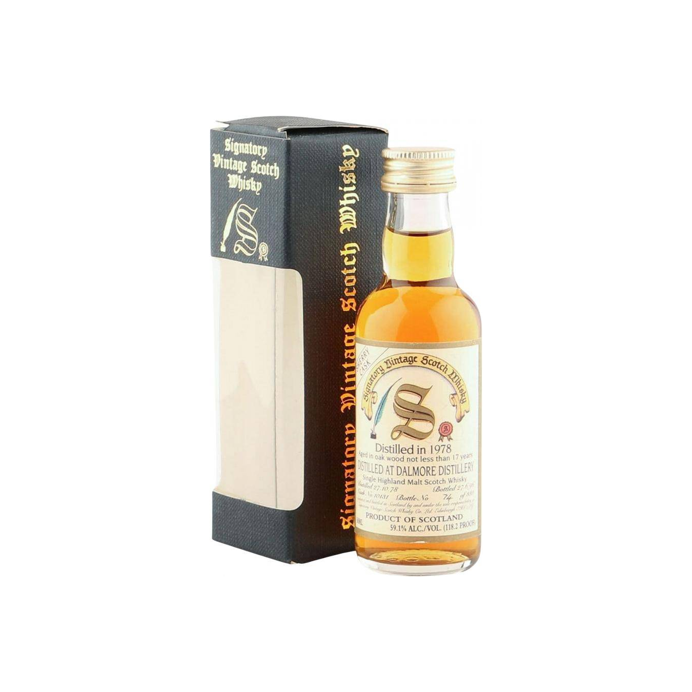The Dalmore 1978 17 Years Single Malt Whisky