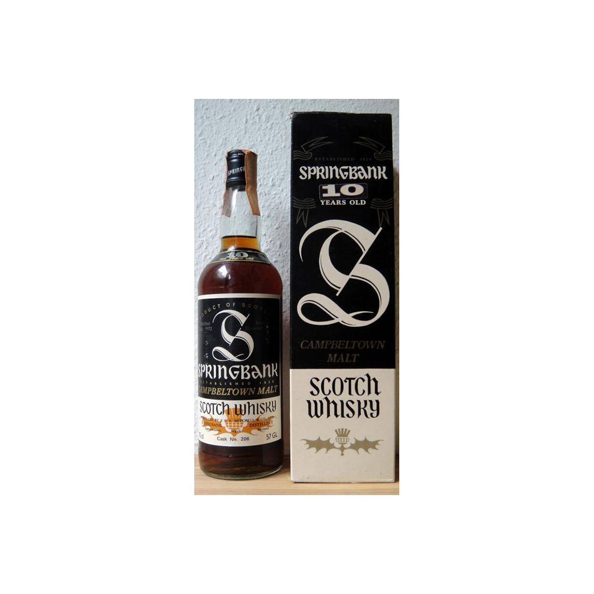 Springbank 1972 10 Years Single Malt Whisky 3
