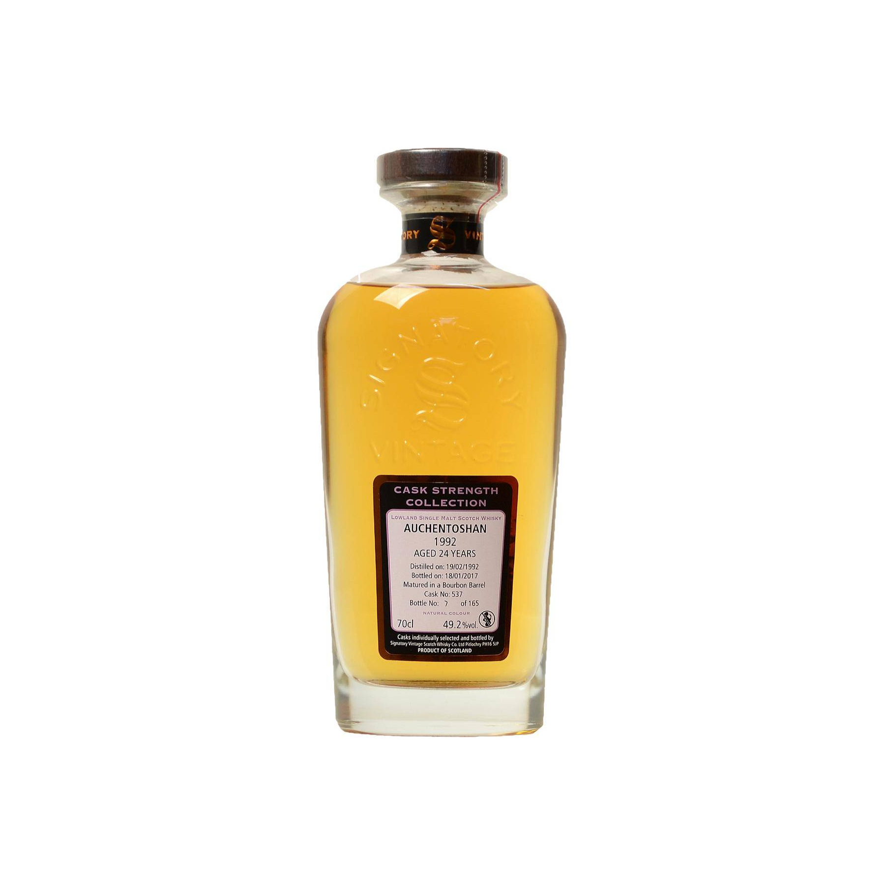 Auchentoshan Cask Strength Collection 1992 24 Years Single Malt Whisky