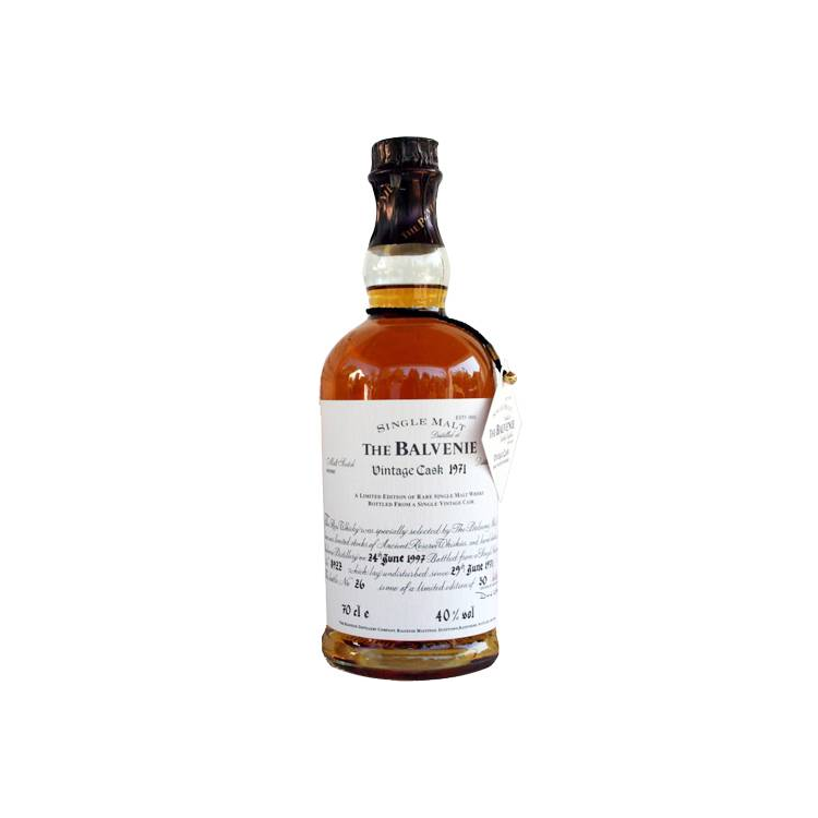 The Balvenie 1971 25 Years Single Malt Whisky