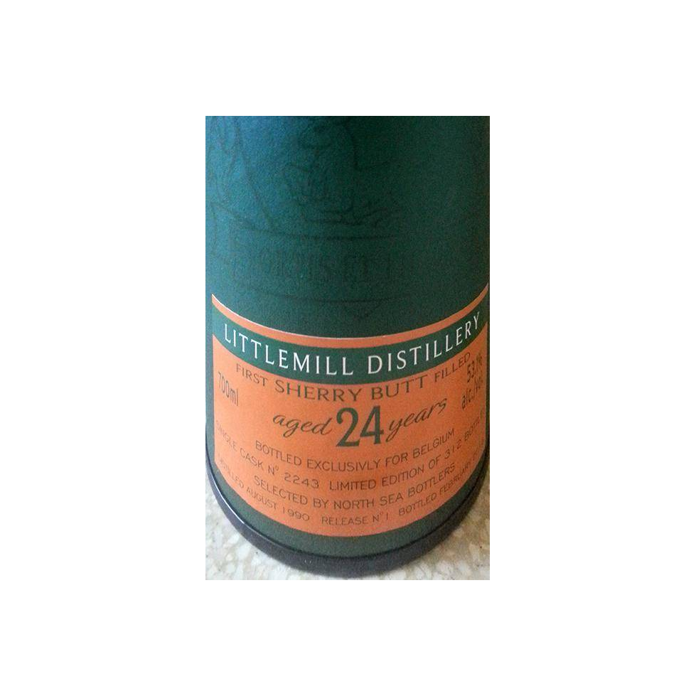 Littlemill Finest Collection 1990 24 Years Single Malt Whisky 3