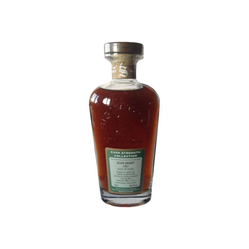 Glen Grant Cask Strength Collection 1967 41 Years Single Malt Whisky
