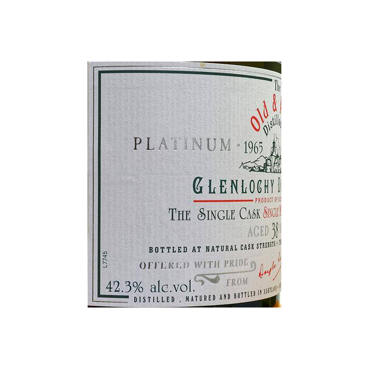 The Scotch Malt Whisky Society 1965 38 Years Single Malt Whisky 3