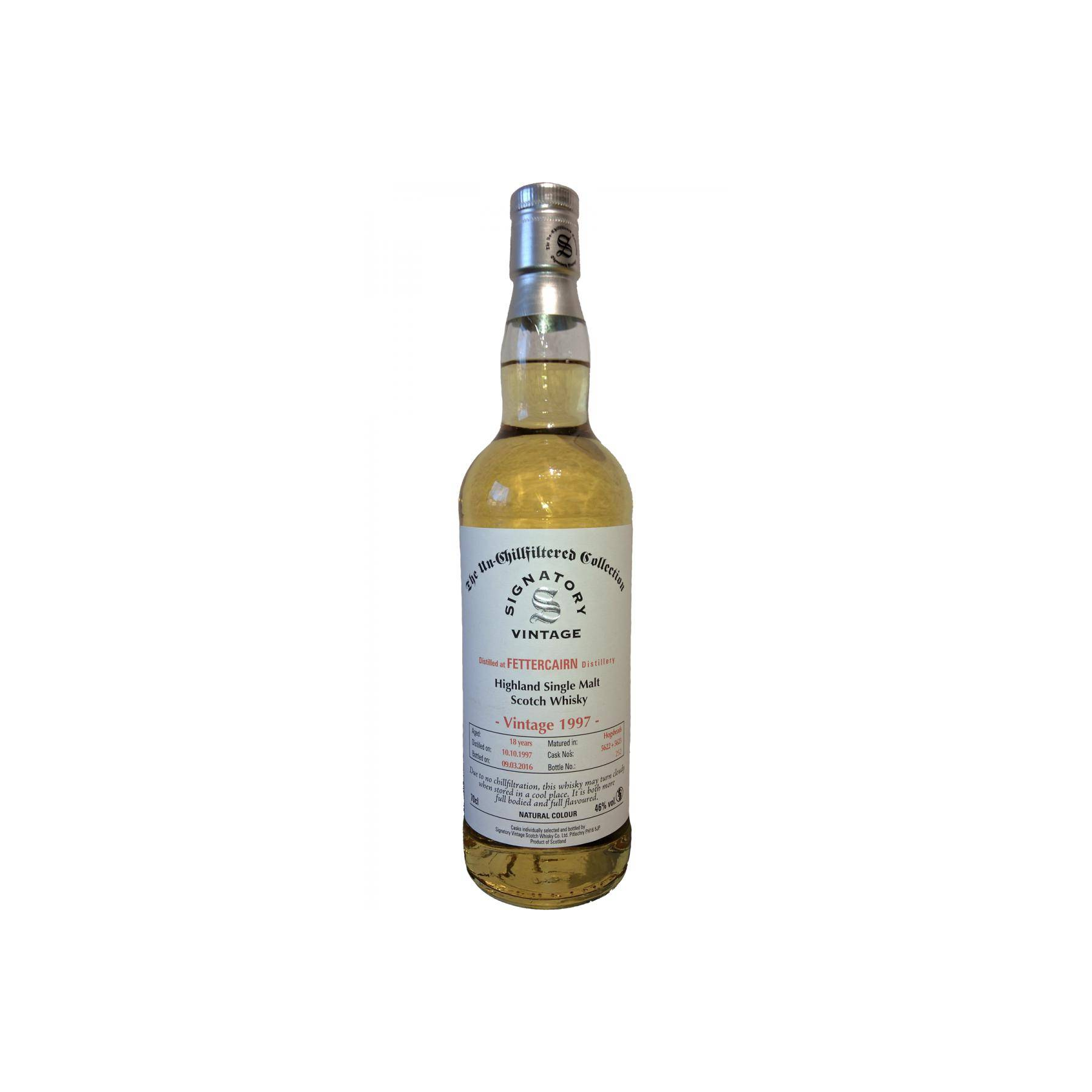 Fettercairn The Un-Chillfiltered Collection 1997 18 Years Single Malt Whisky