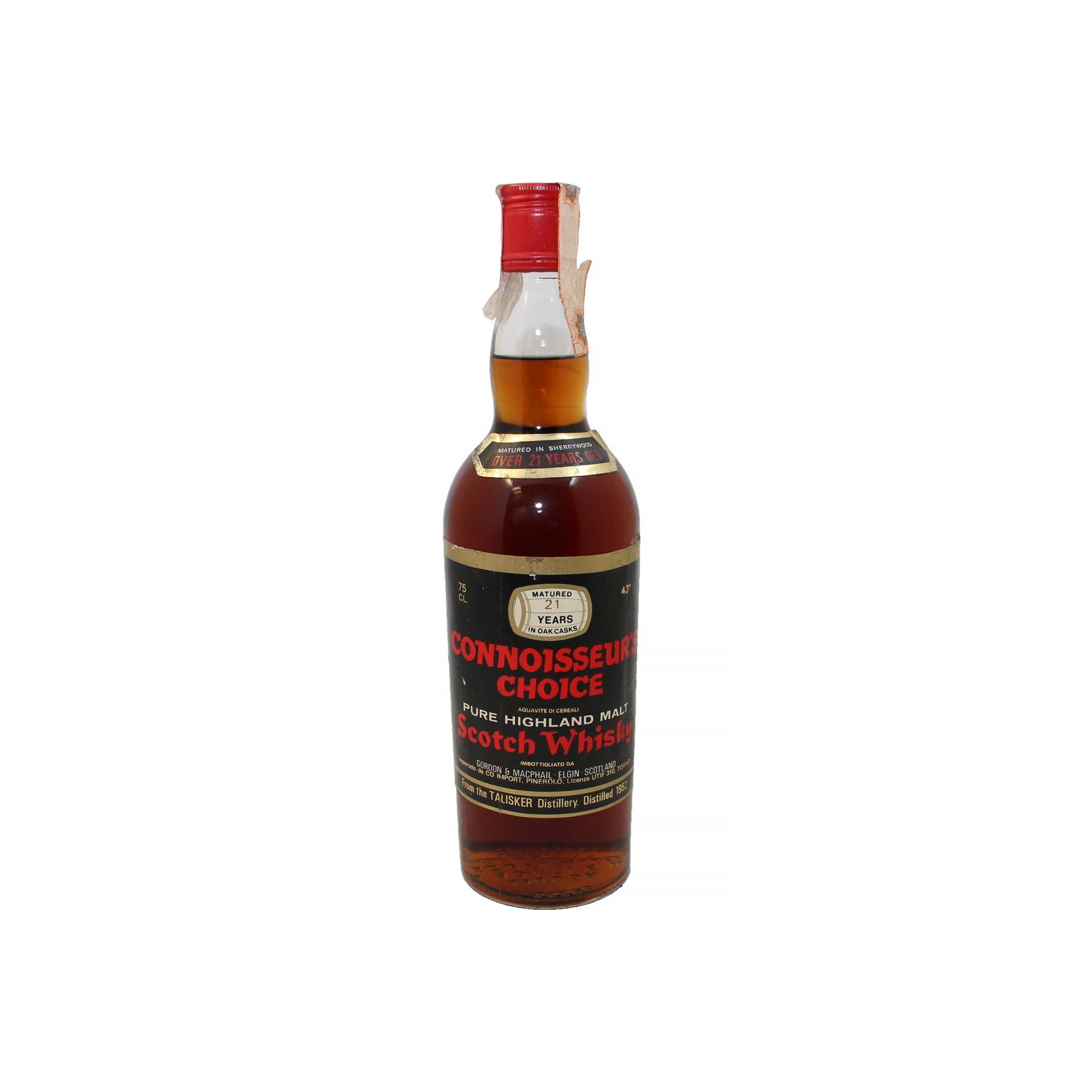 Talisker Connoisseurs Choice 1952 21 Years Single Malt Whisky