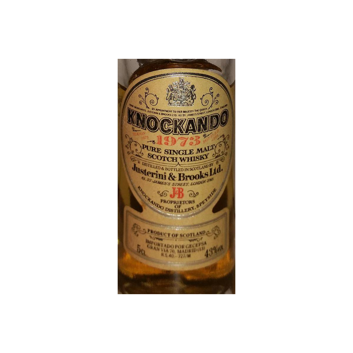 Knockando 1973 12 Years Single Malt Whisky 2