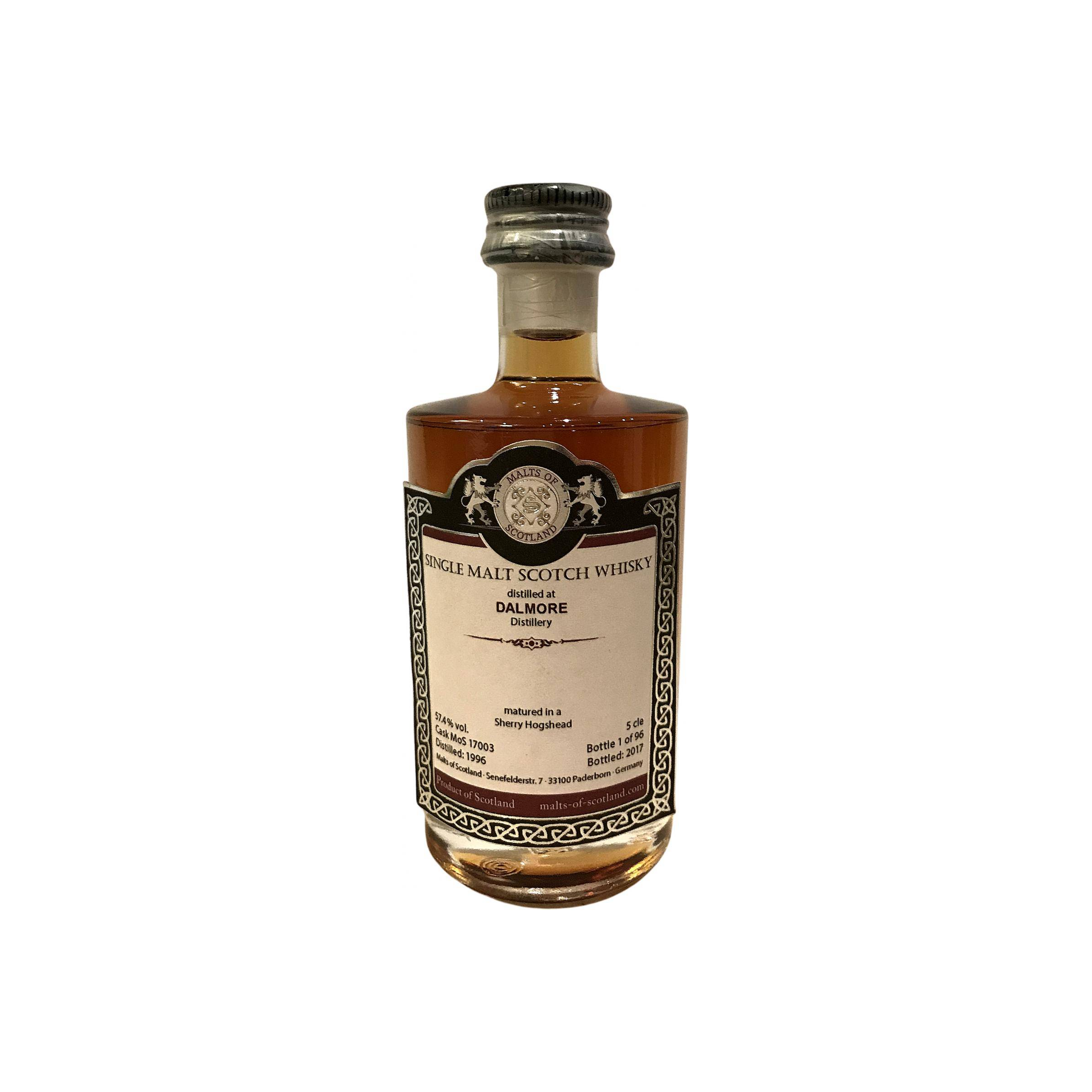 The Dalmore Miniature 1996 21 Years Single Malt Whisky 2