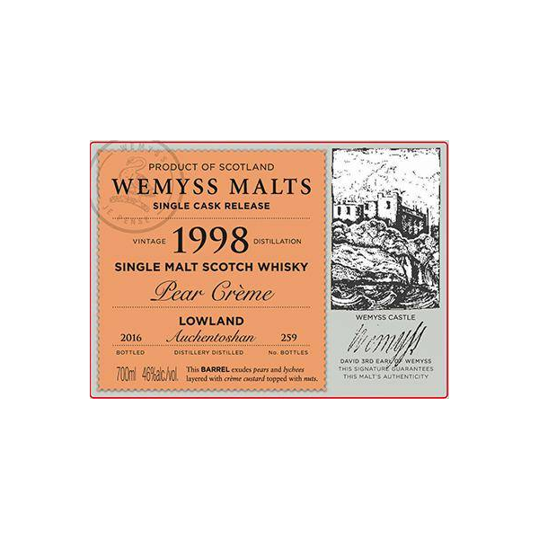 Auchentoshan 1998 18 Years Single Malt Whisky 2