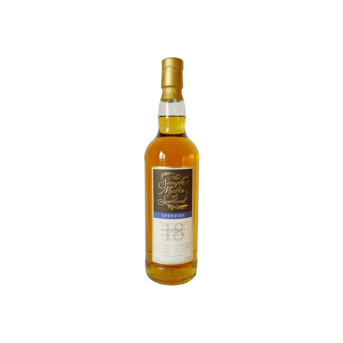 The Glenrothes The Single Malts of Scotland 1990 18 Years Single Malt Whisky