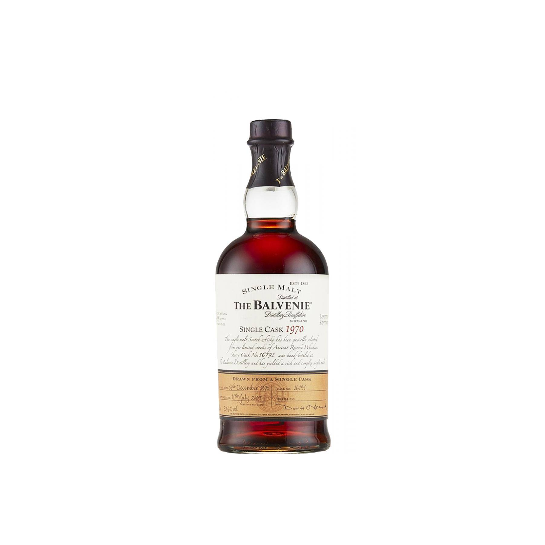 The Balvenie Single Cask 1970 36 Years Single Malt Whisky