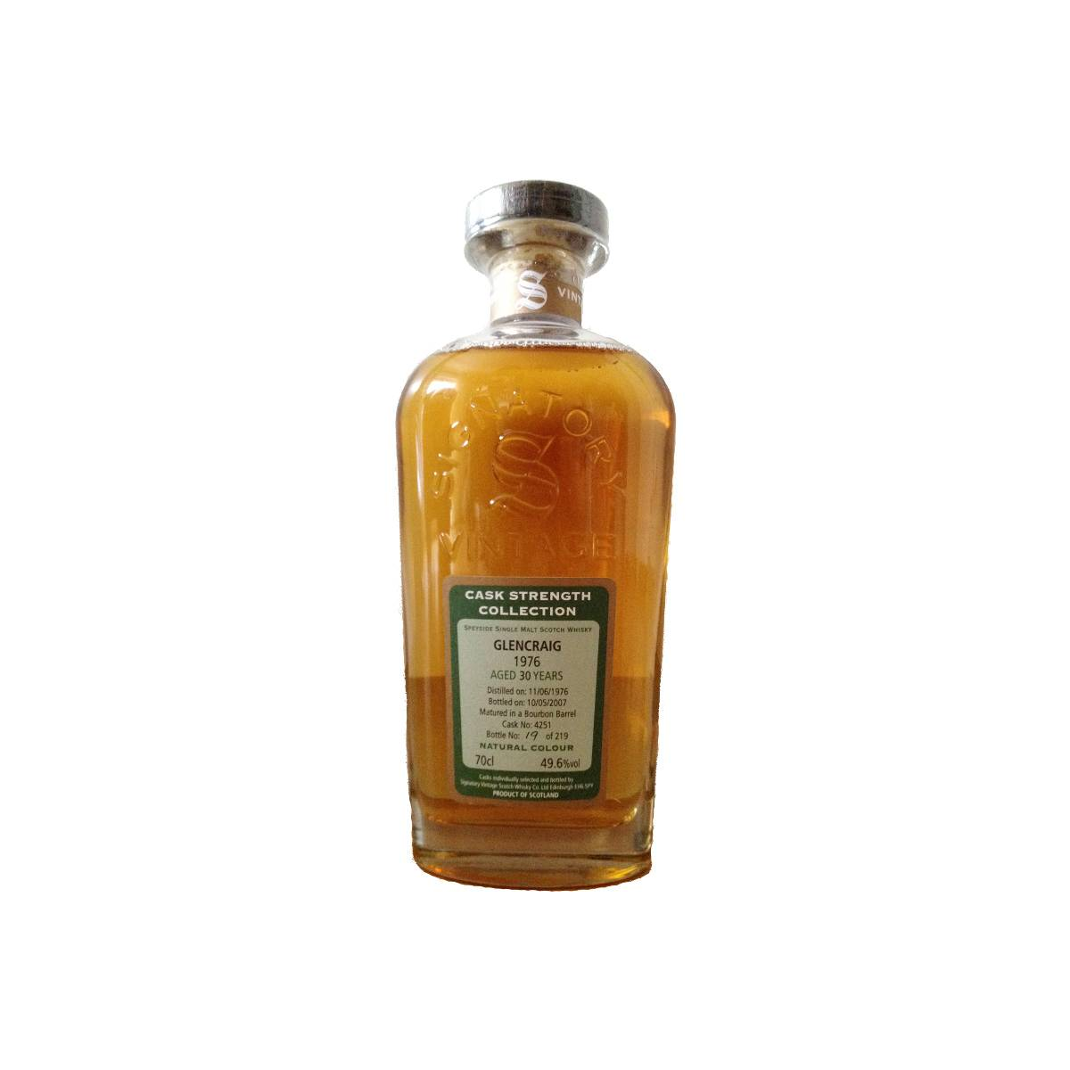Glenburgie Cask Strength Collection 1976 30 Years Single Malt Whisky