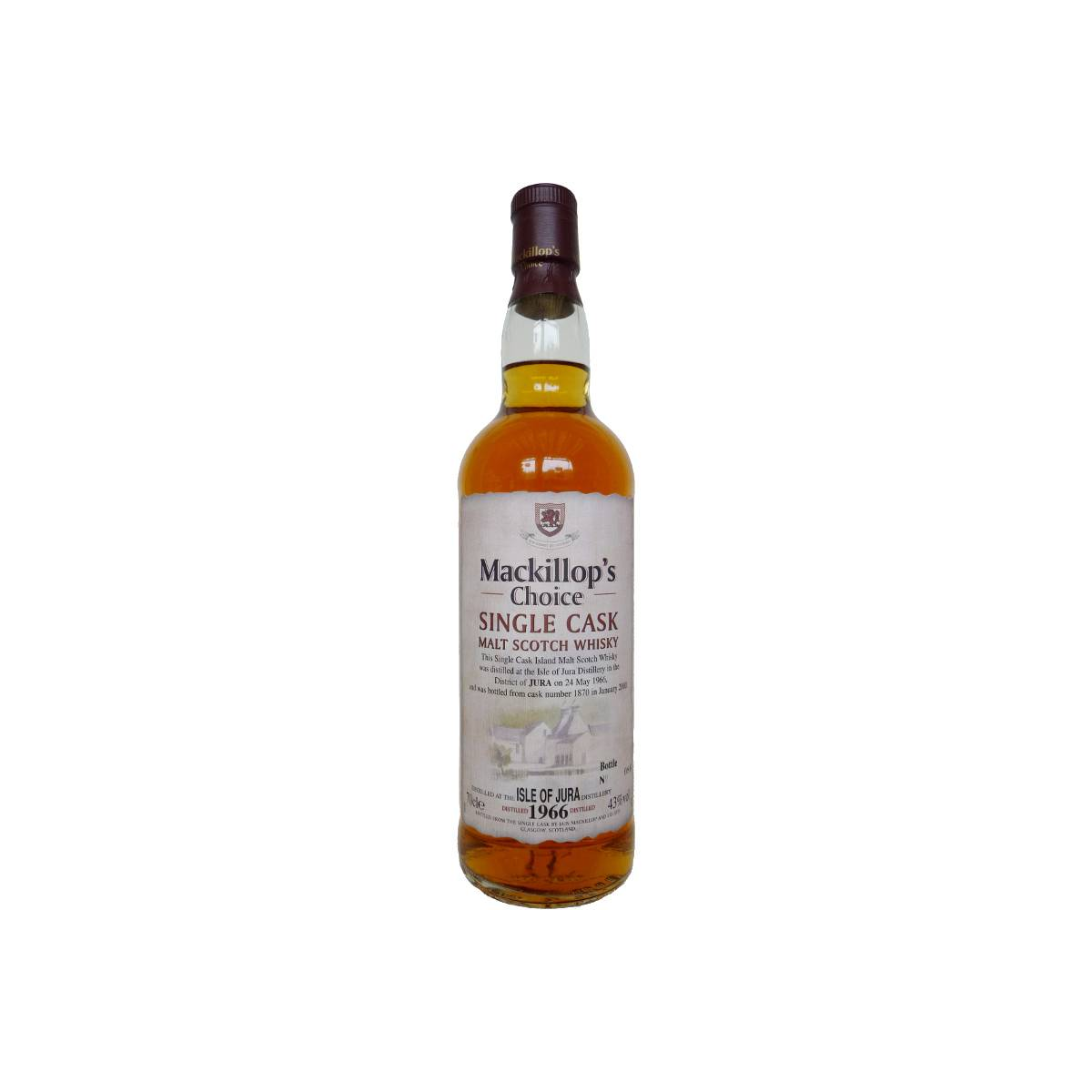 Jura Single Cask 1966 33 Years Single Malt Whisky