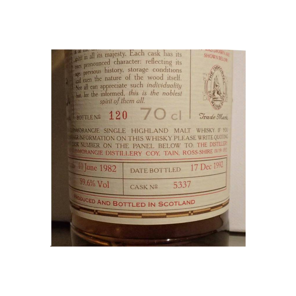 Glenmorangie 1982 10 Years Single Malt Whisky 2