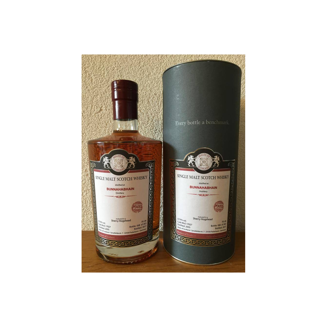 Bunnahabhain 2005 12 Years Single Malt Whisky
