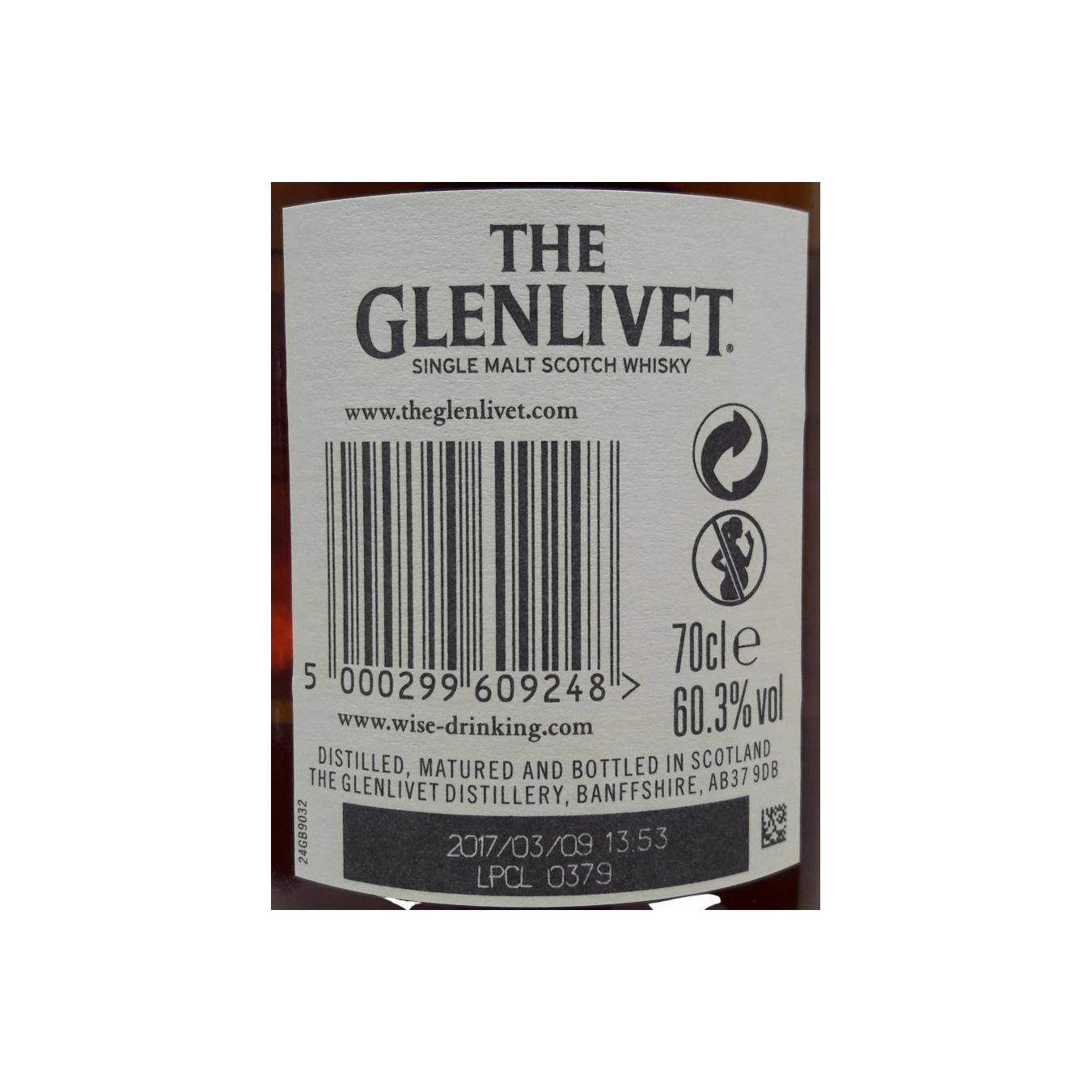 The Glenlivet Single Malt Whisky 3