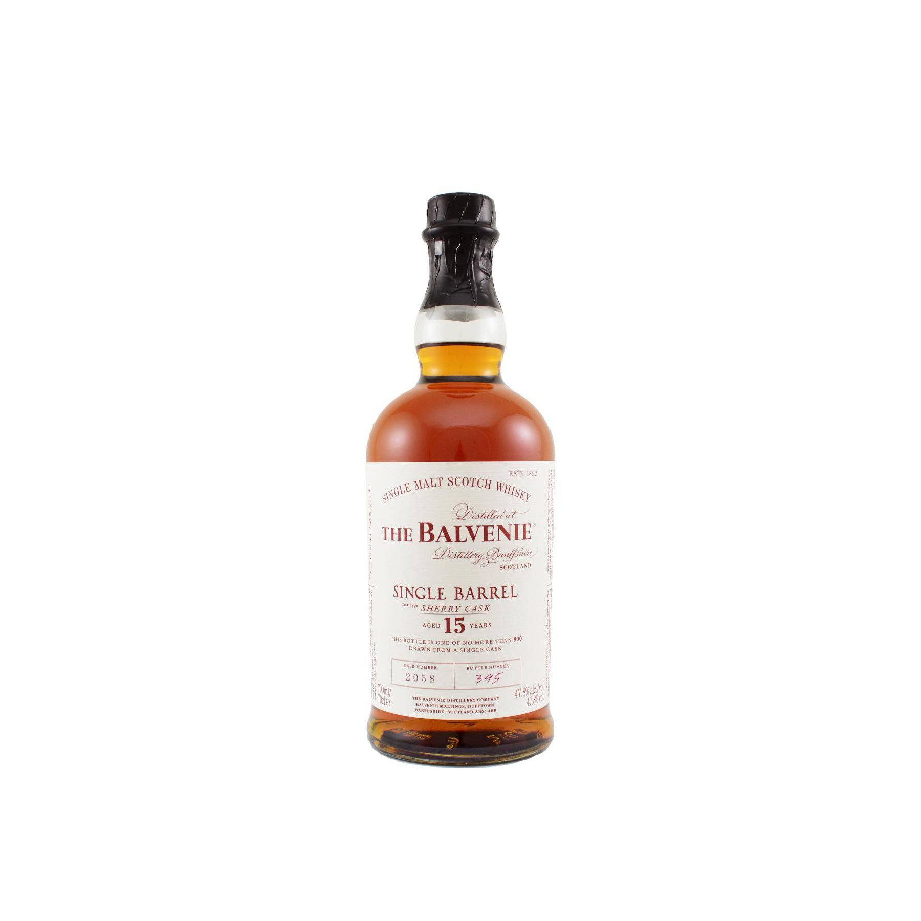 The Balvenie 15 Years Single Malt Whisky