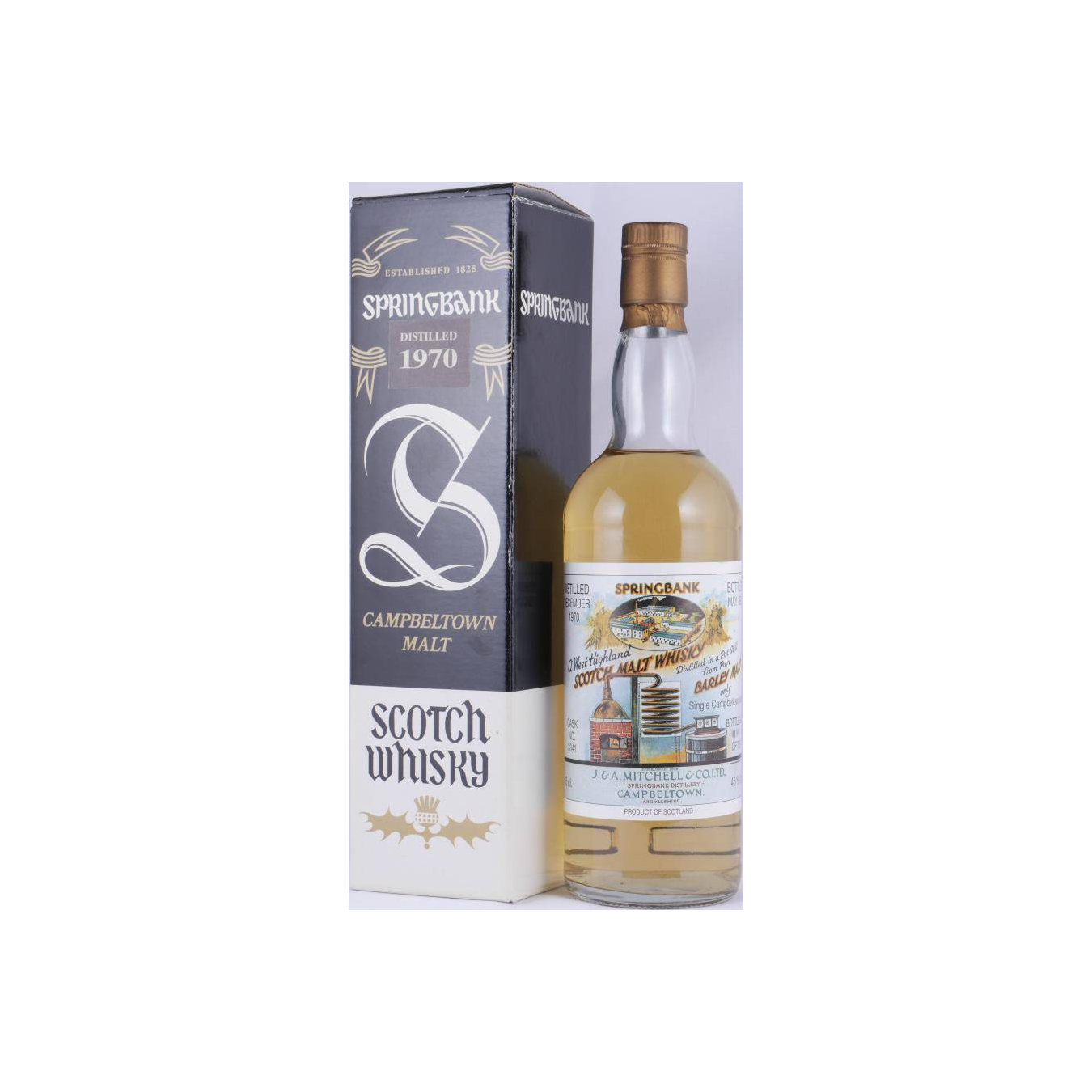 Springbank 1970 20 Years Single Malt Whisky 3