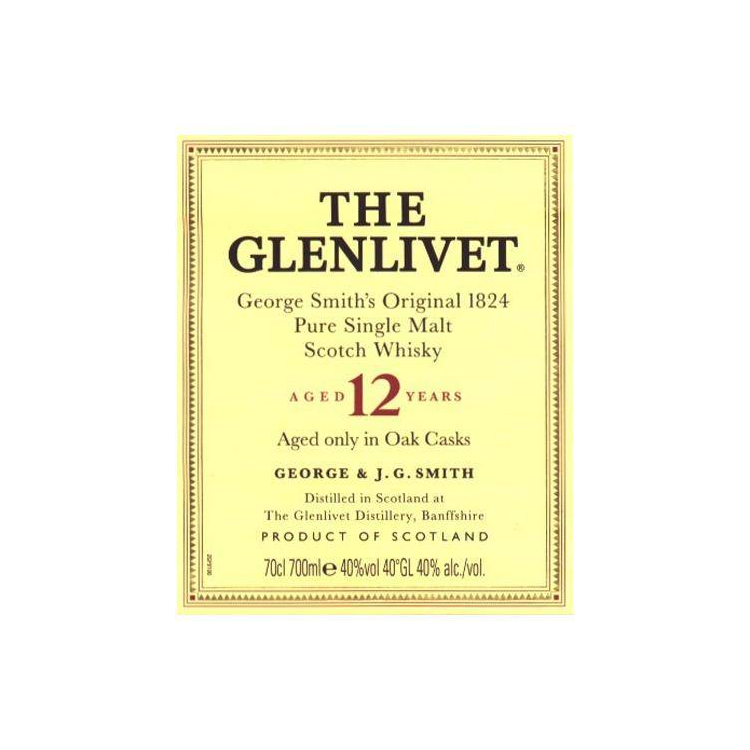 The Glenlivet 12 Years Single Malt Whisky 2