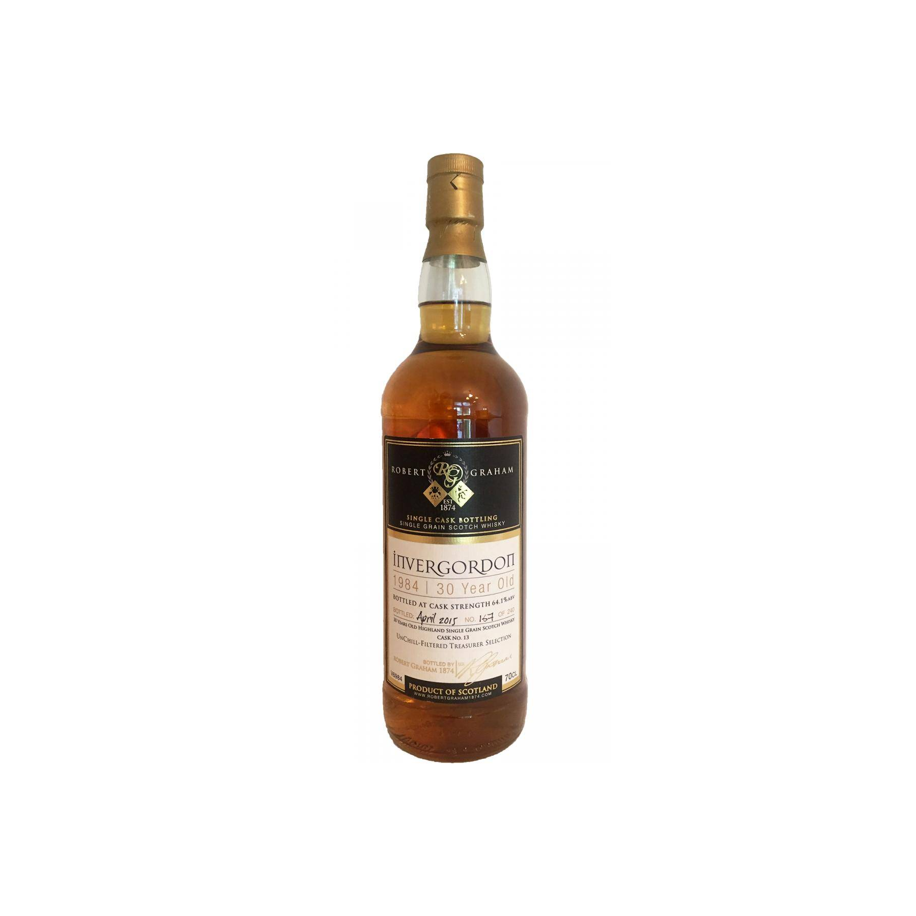 Invergordon 1984 30 Years Single Grain Whisky
