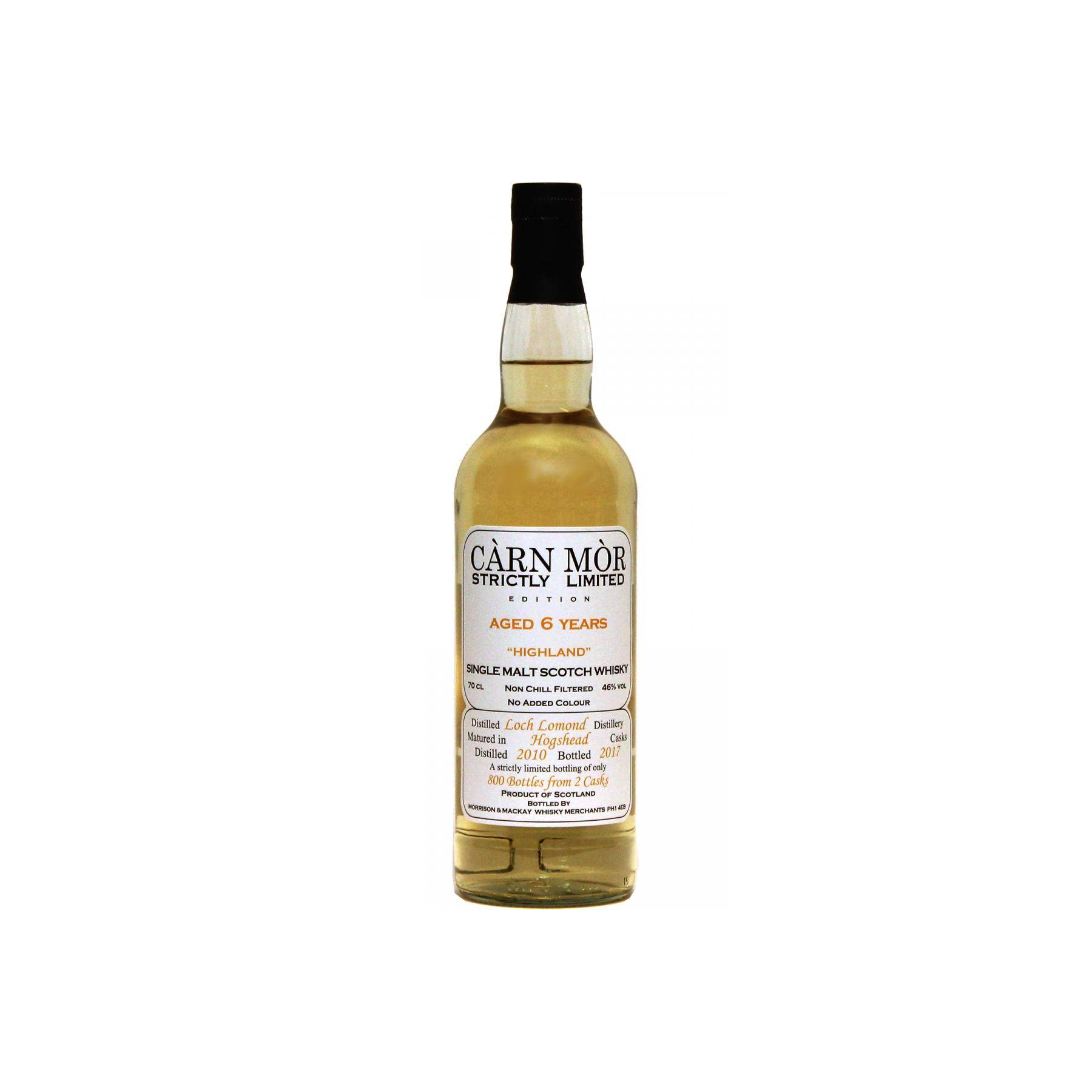 Loch Lomond 2010 6 Years Single Malt Whisky