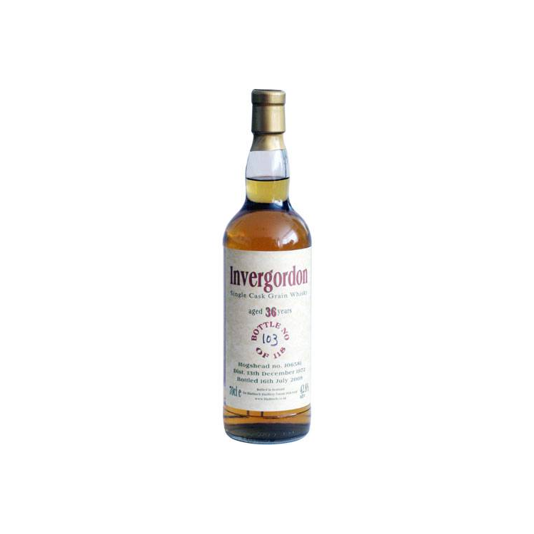 Invergordon 1972 36 Years Single Grain Whisky