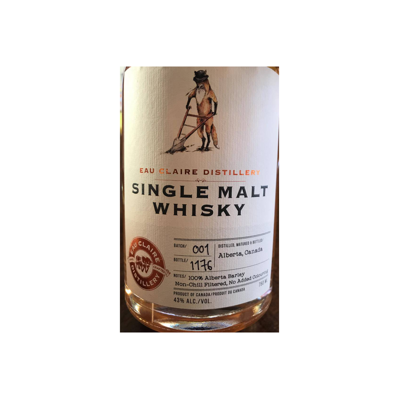 Eau Claire Distillery Single Malt Whisky 2