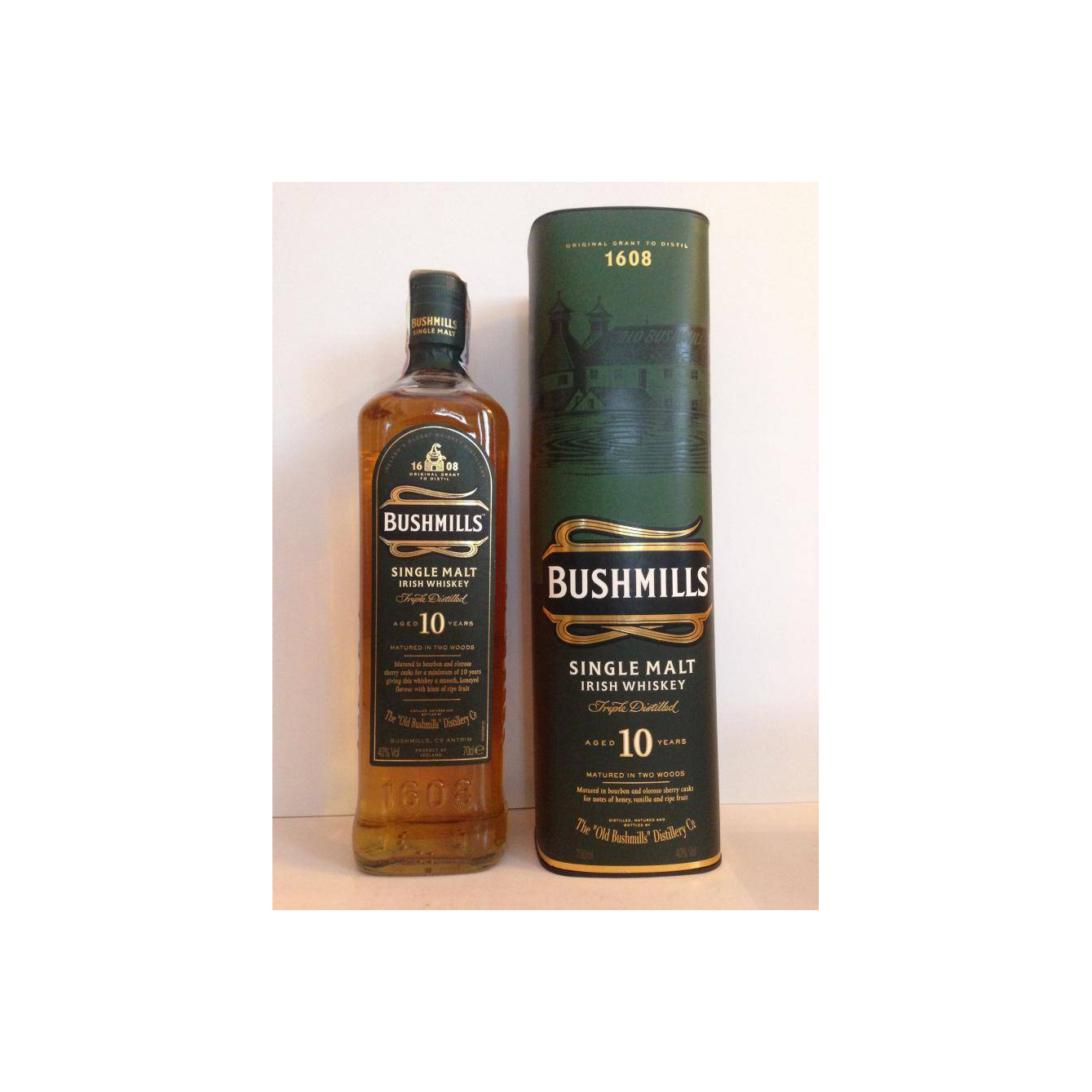 Bushmills 10 Years Single Malt Whisky 2