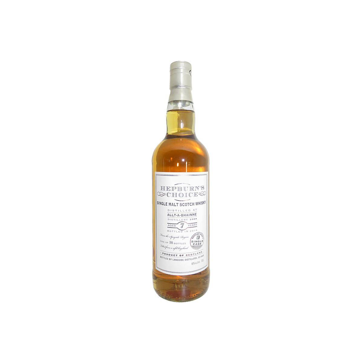 Allt-A-Bhainne 2008 7 Years Single Malt Whisky