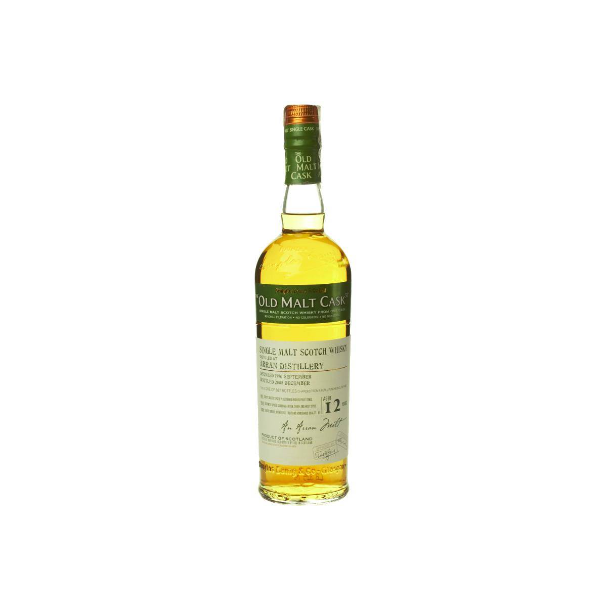 Arran Old Malt Cask 1996 12 Years Single Malt Whisky 2