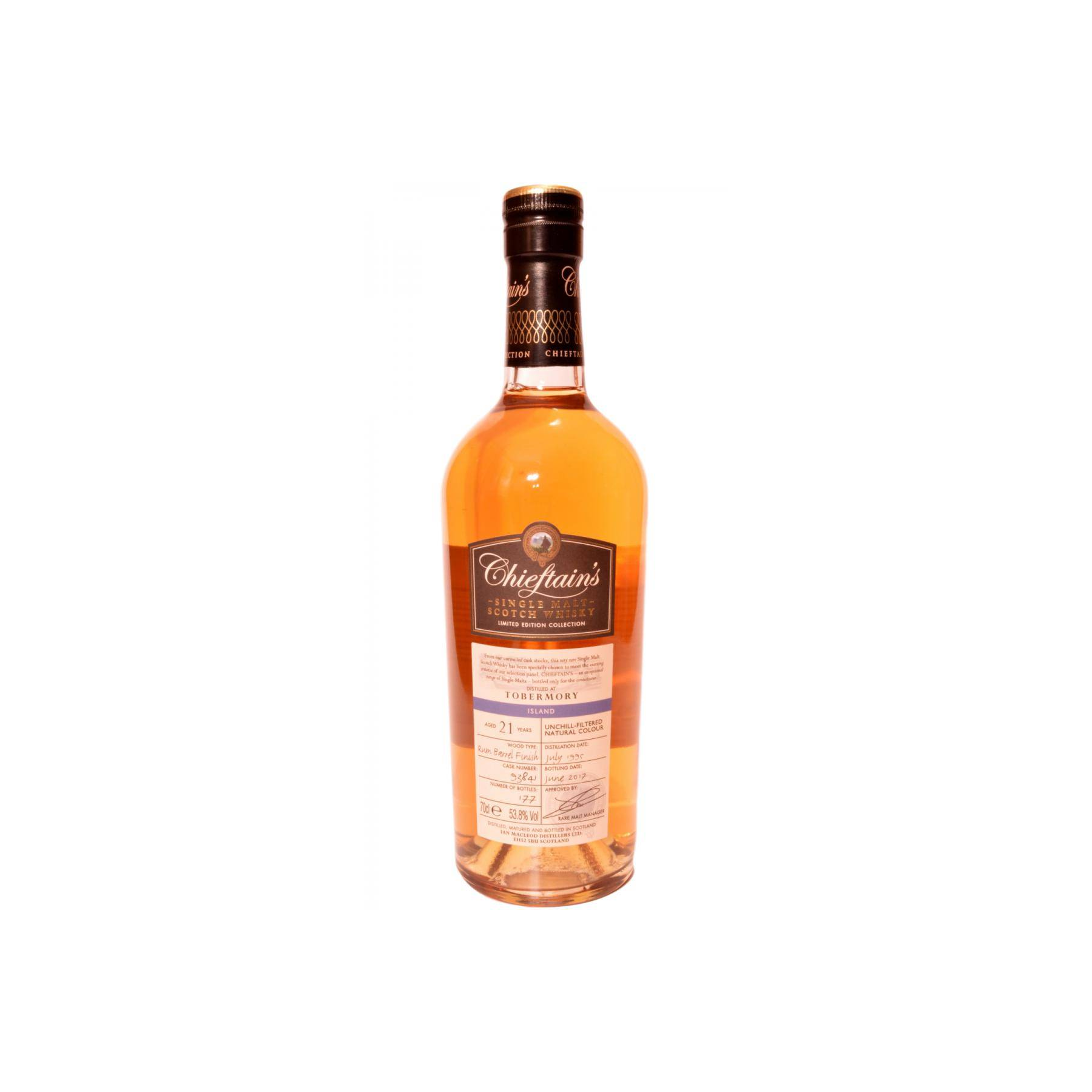 Tobermory 1995 21 Years Single Malt Whisky