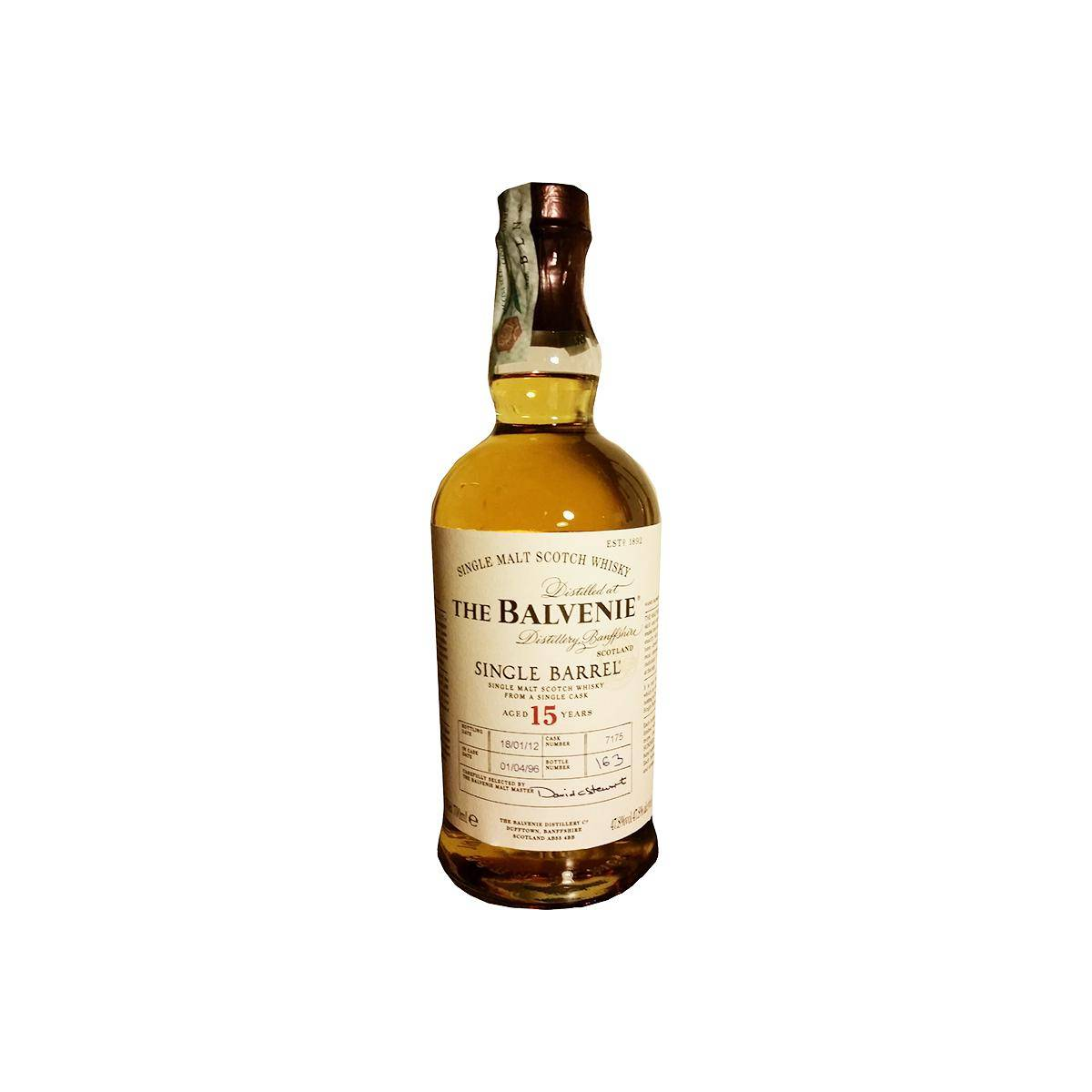 The Balvenie Single Cask 1996 15 Years Single Malt Whisky