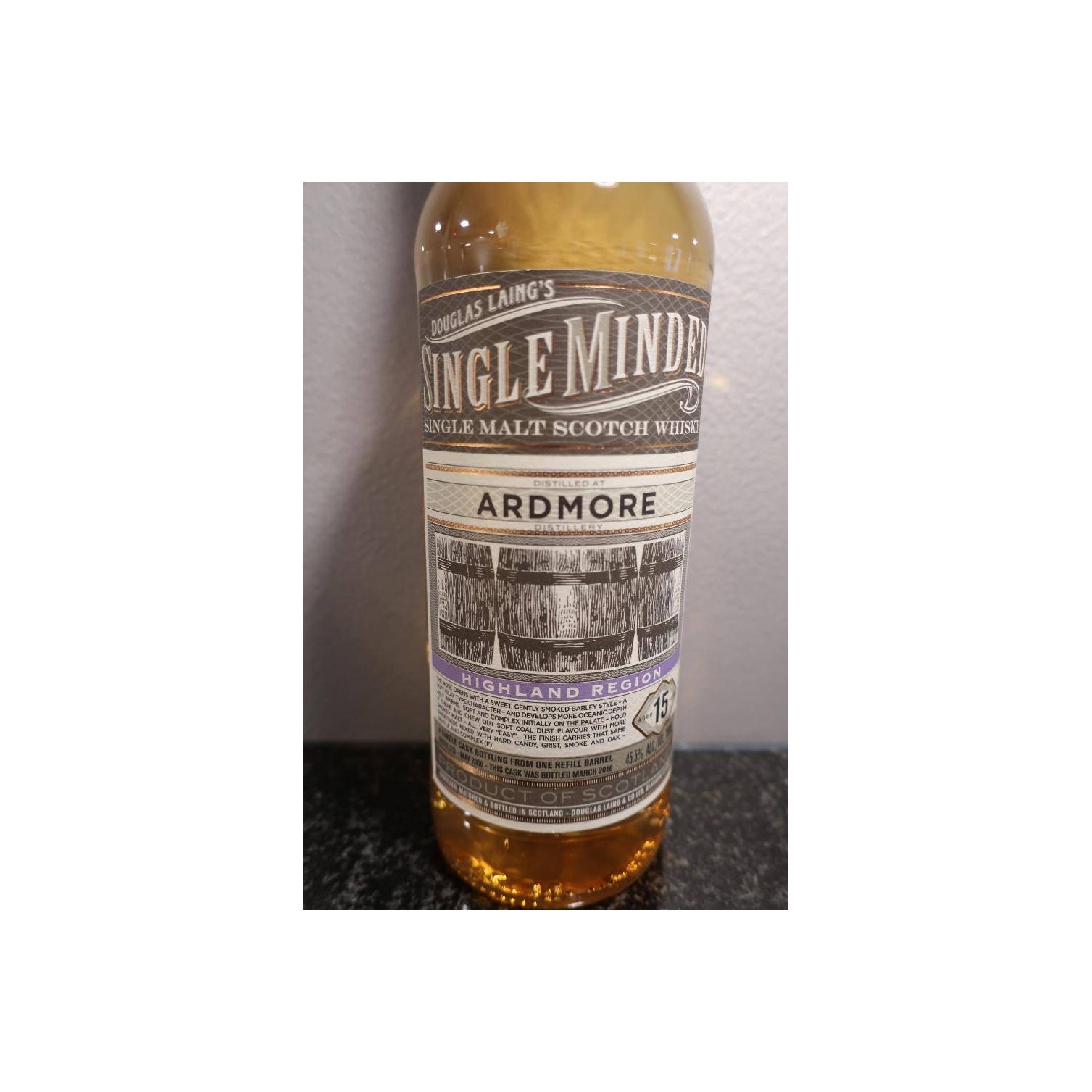 Ardmore 2000 15 Years Single Malt Whisky 3