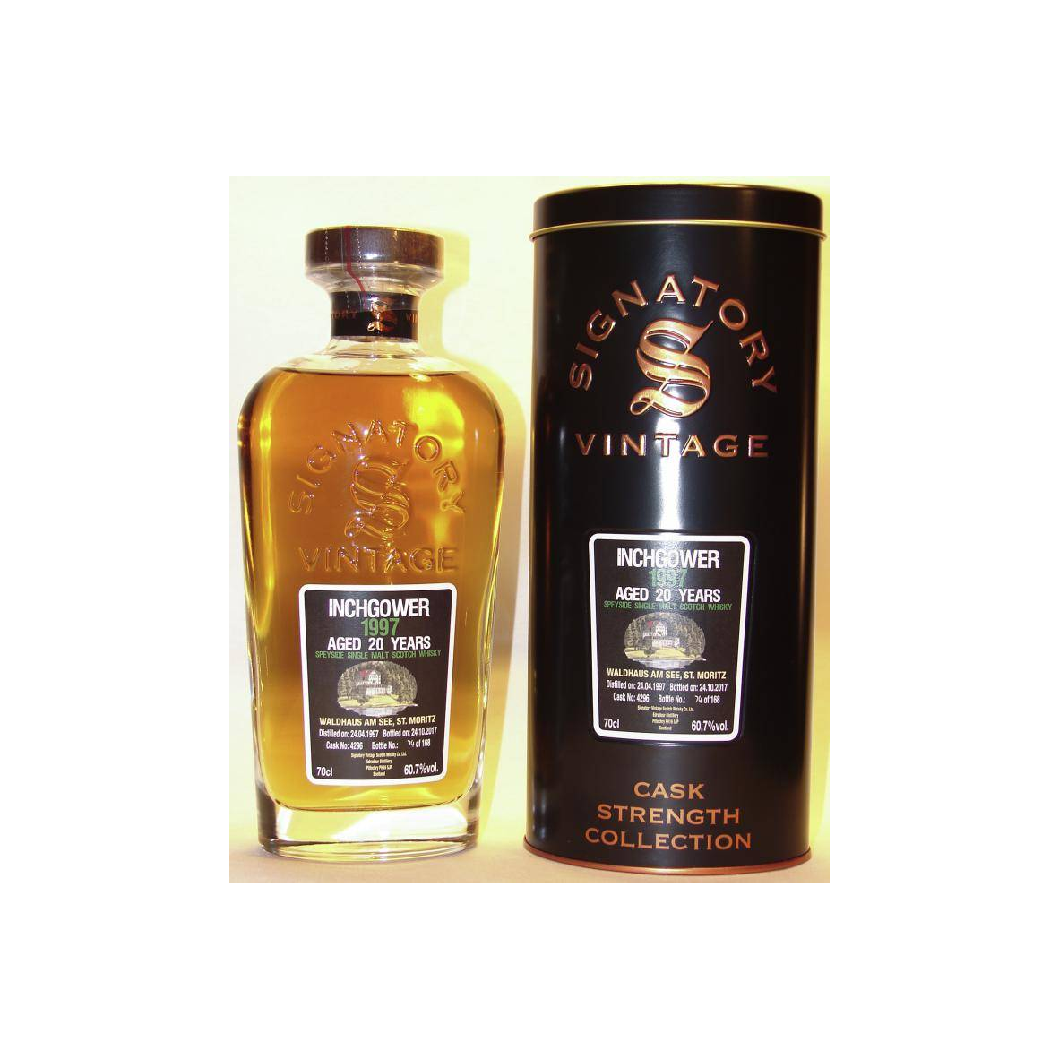 Inchgower Cask Strength Collection 1997 20 Years Single Malt Whisky 2