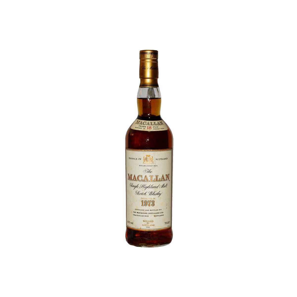 The Macallan 1973 18 Years Single Malt Whisky