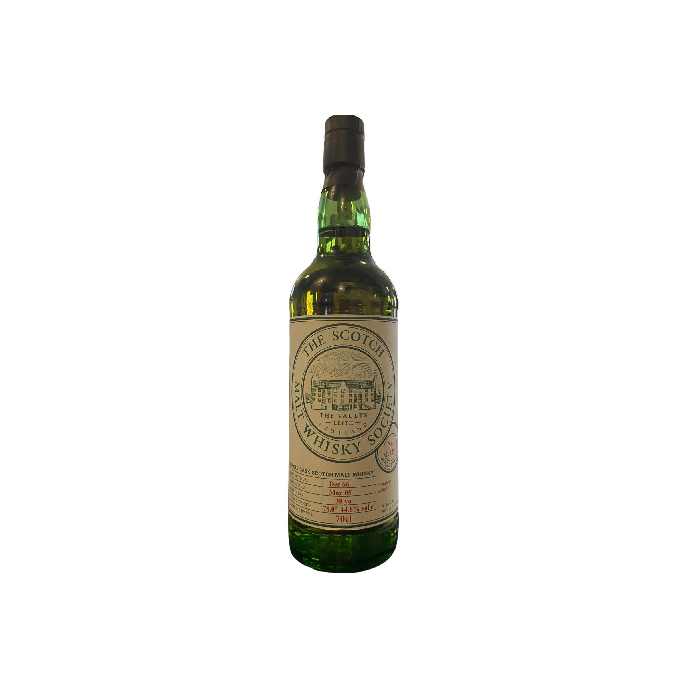 The Scotch Malt Whisky Society 1966 38 Years Single Malt Whisky