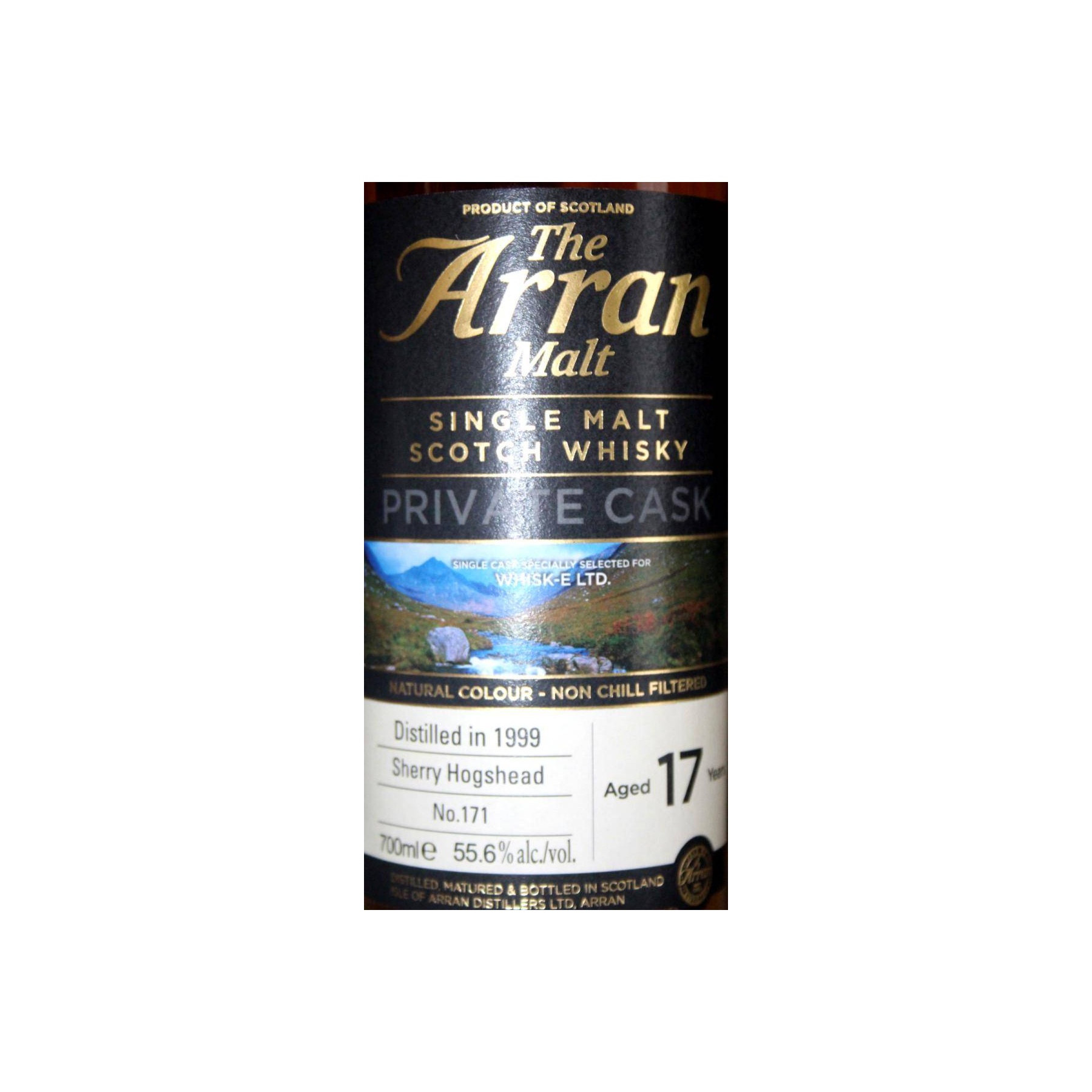 Arran Private Cask 1999 17 Years Single Malt Whisky 2
