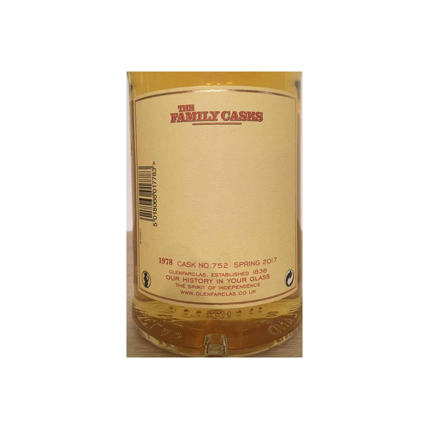 Glenfarclas 1978 38 Years Single Malt Whisky 2