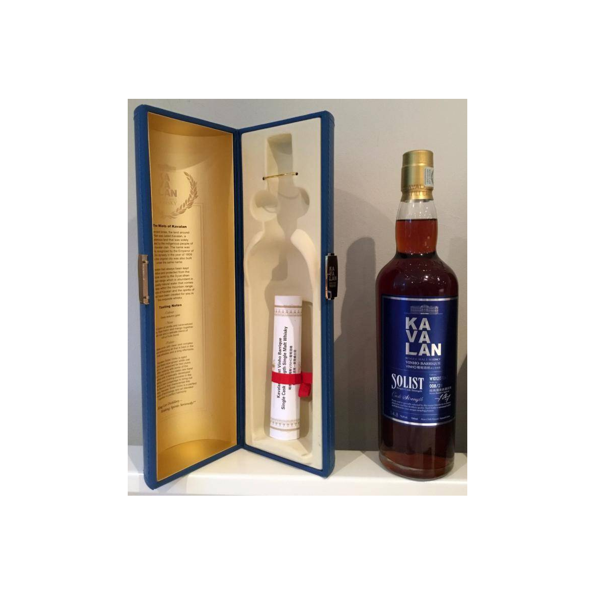 Kavalan Vinho Barrique 2010 6 Years Single Malt Whisky 2