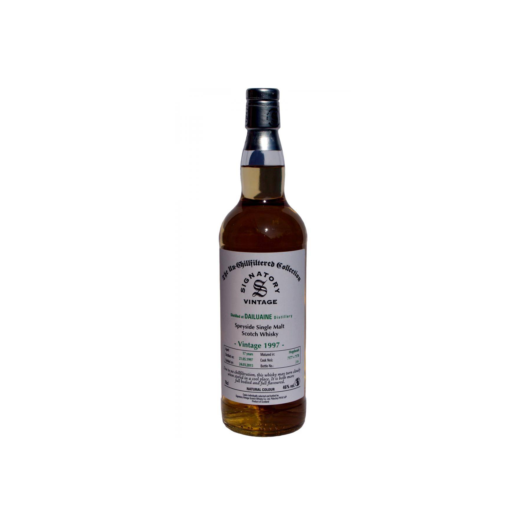 Dailuaine The Un-Chillfiltered Collection 1997 19 Years Single Malt Whisky