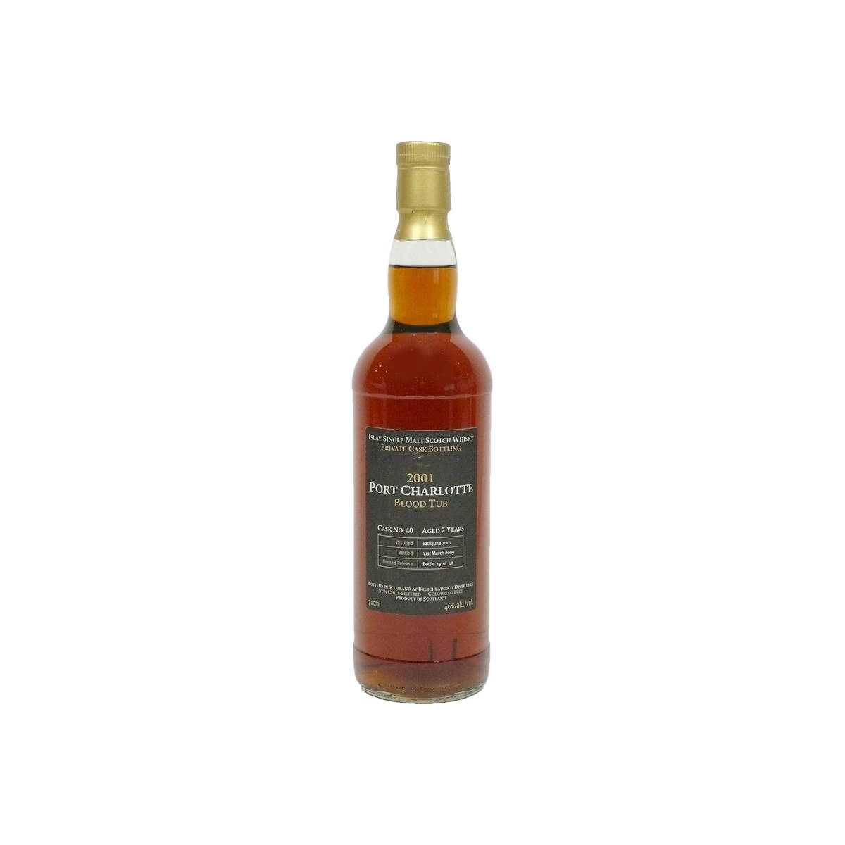 Port Charlotte 2001 7 Years Single Malt Whisky