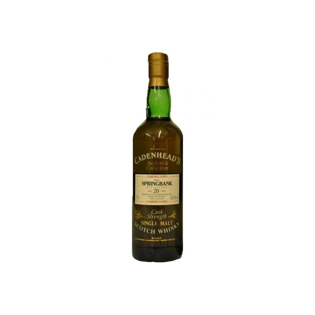 Springbank Authentic Collection 1972 20 Years Single Malt Whisky
