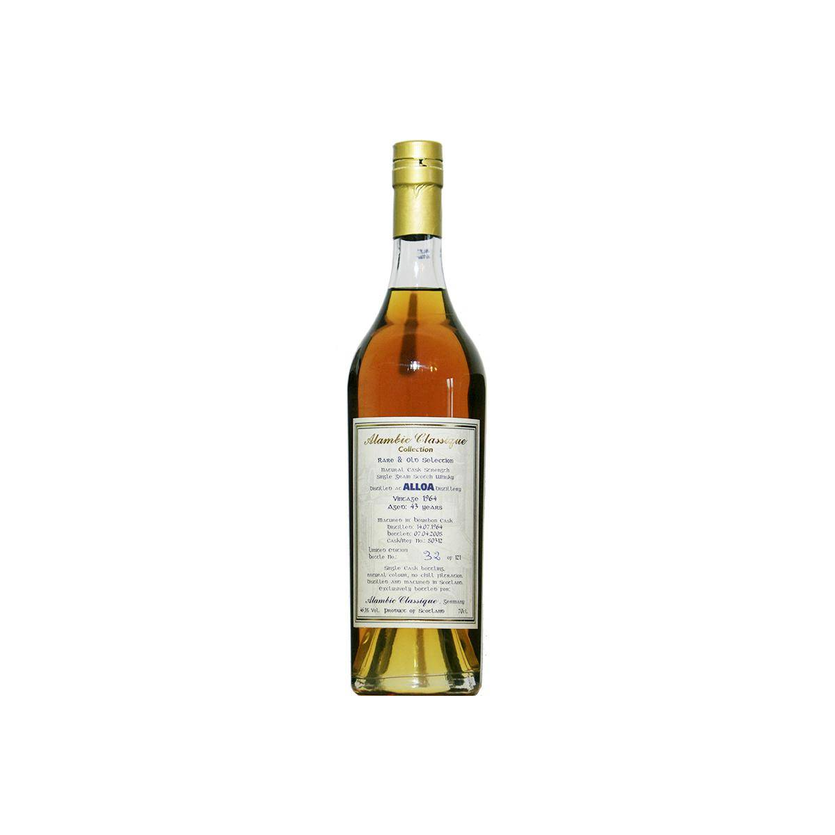 North of Scotland 1964 43 Years Single Grain Whisky