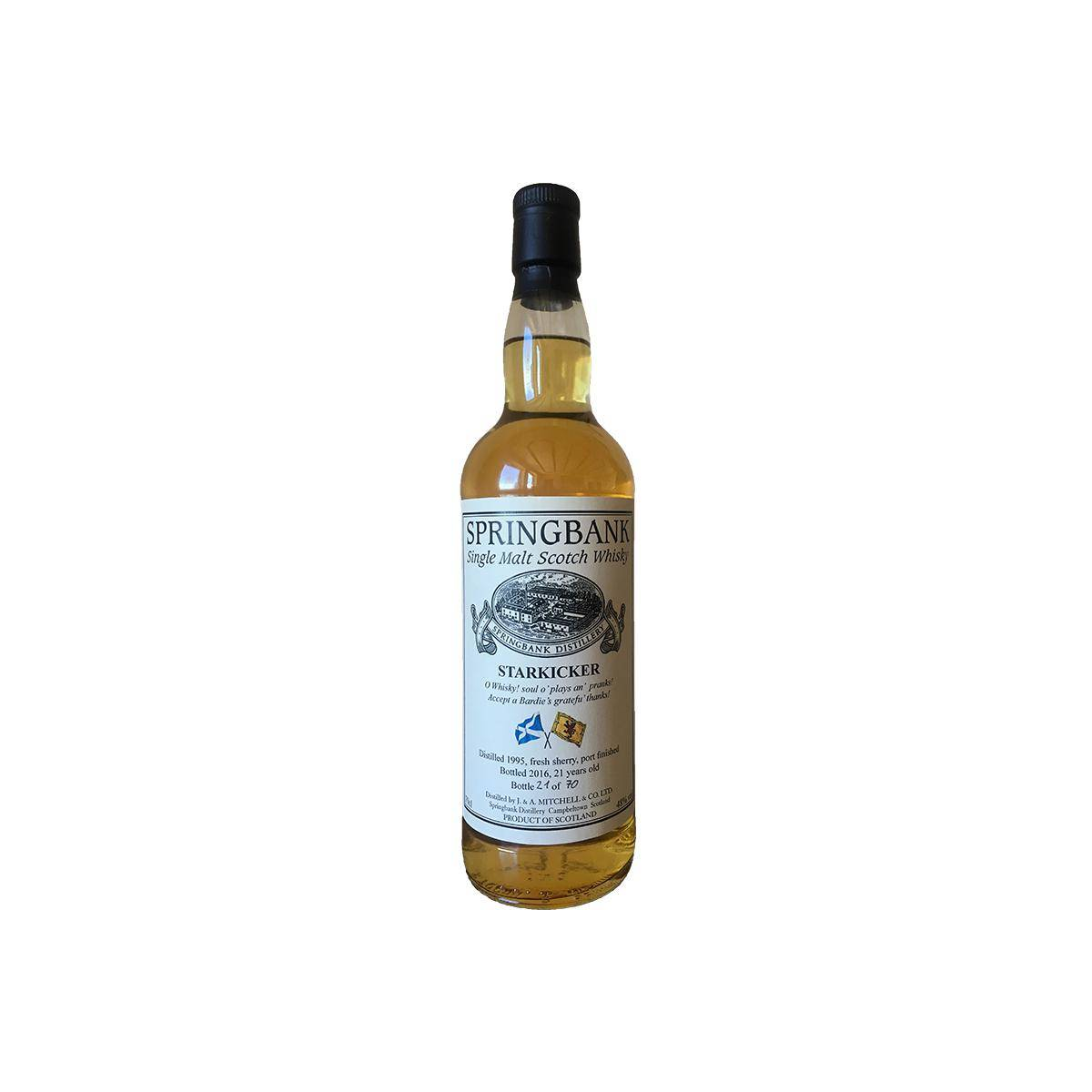 Springbank 1995 21 Years Single Malt Whisky