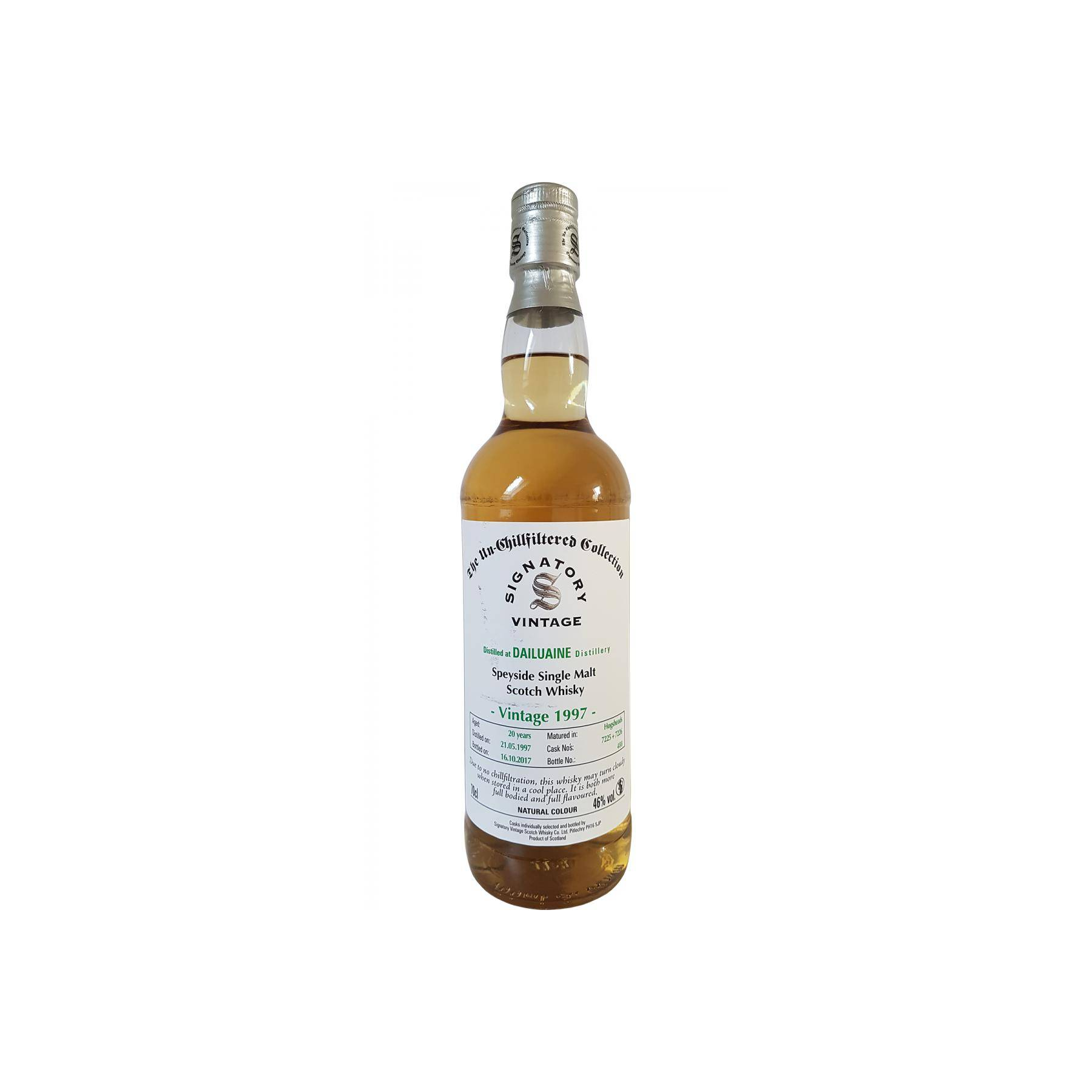 Dailuaine The Un-Chillfiltered Collection 1997 20 Years Single Malt Whisky