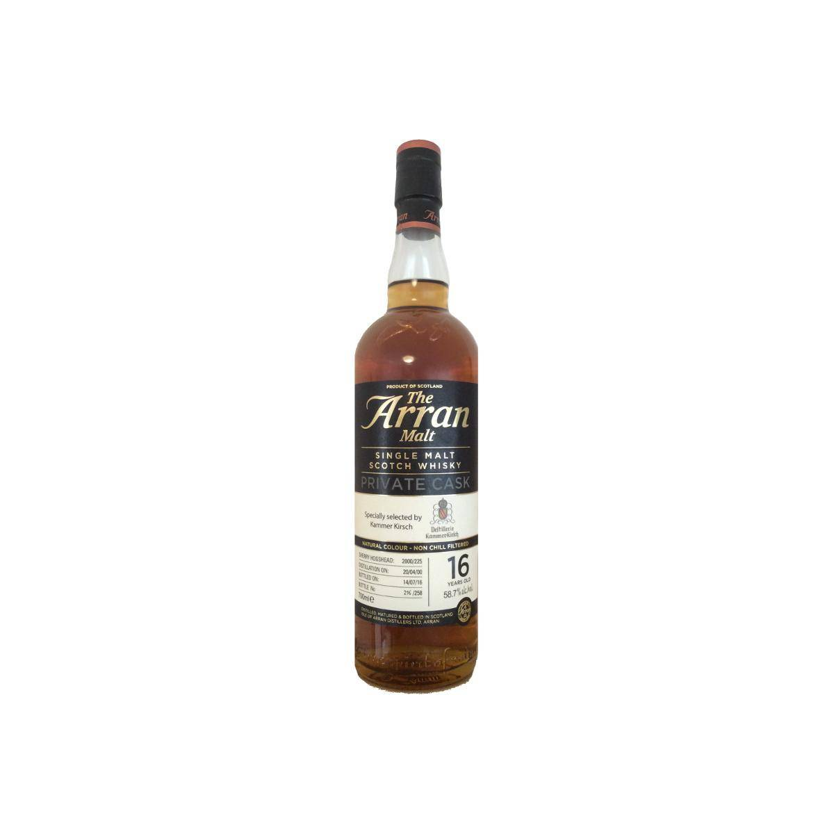 Arran Private Cask 2000 16 Years Single Malt Whisky