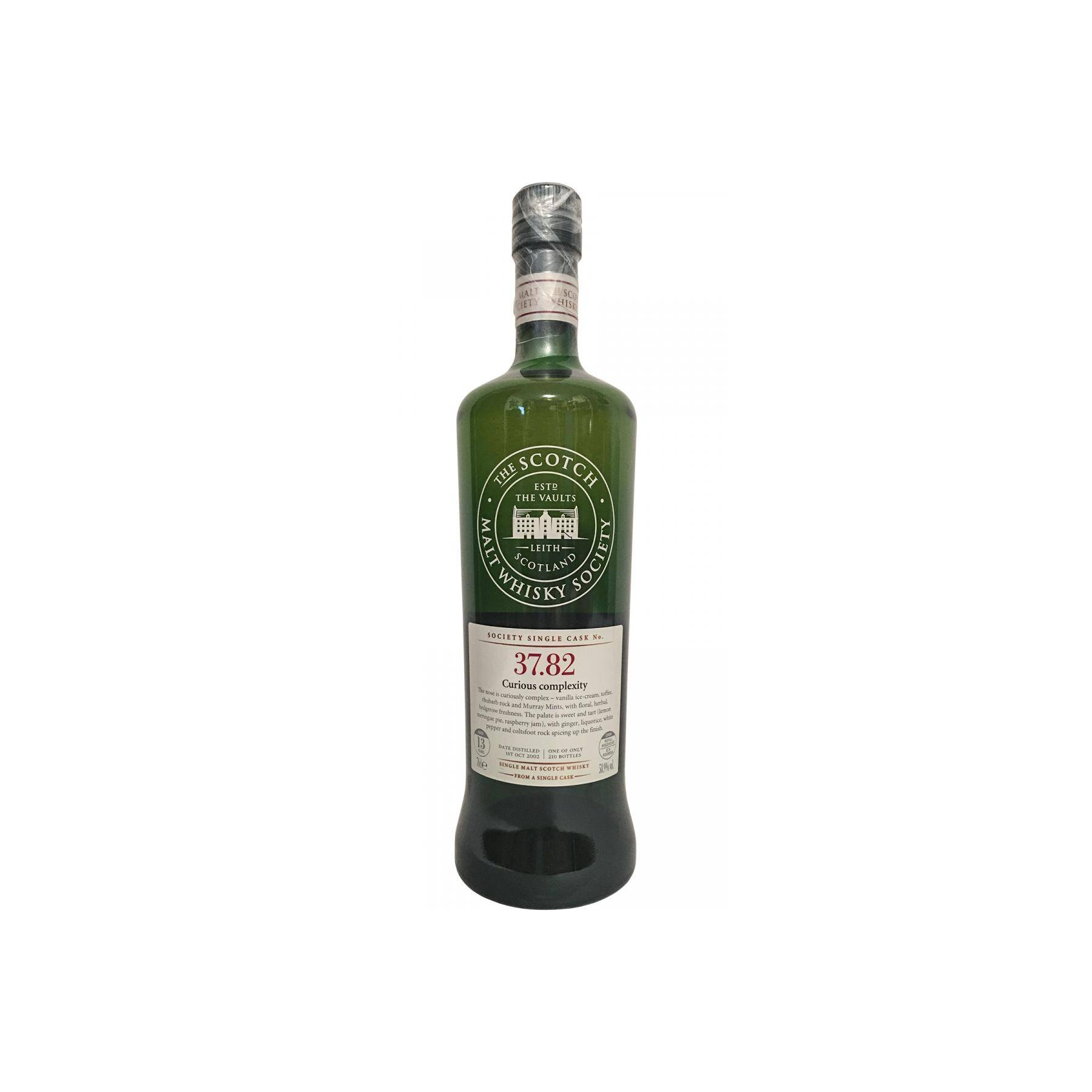 The Scotch Malt Whisky Society 2002 13 Years Single Malt Whisky