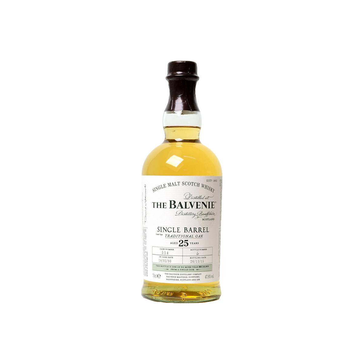 The Balvenie Single Cask 1990 25 Years Single Malt Whisky