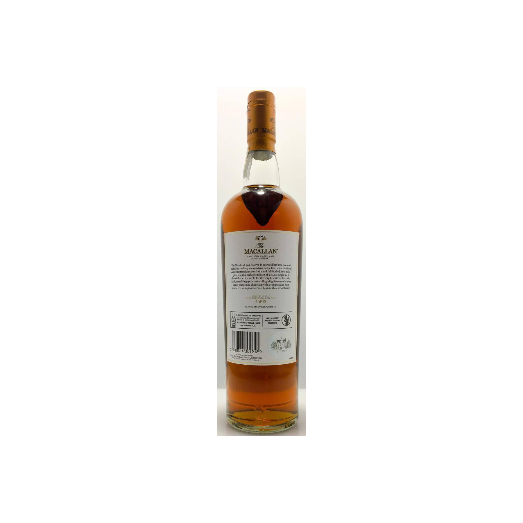 The Macallan 15 Years Single Malt Whisky 3