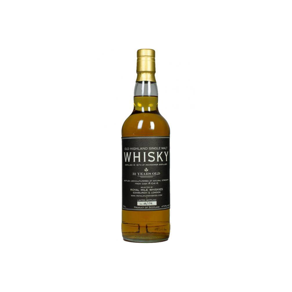 Inchgower 1974 31 Years Single Malt Whisky