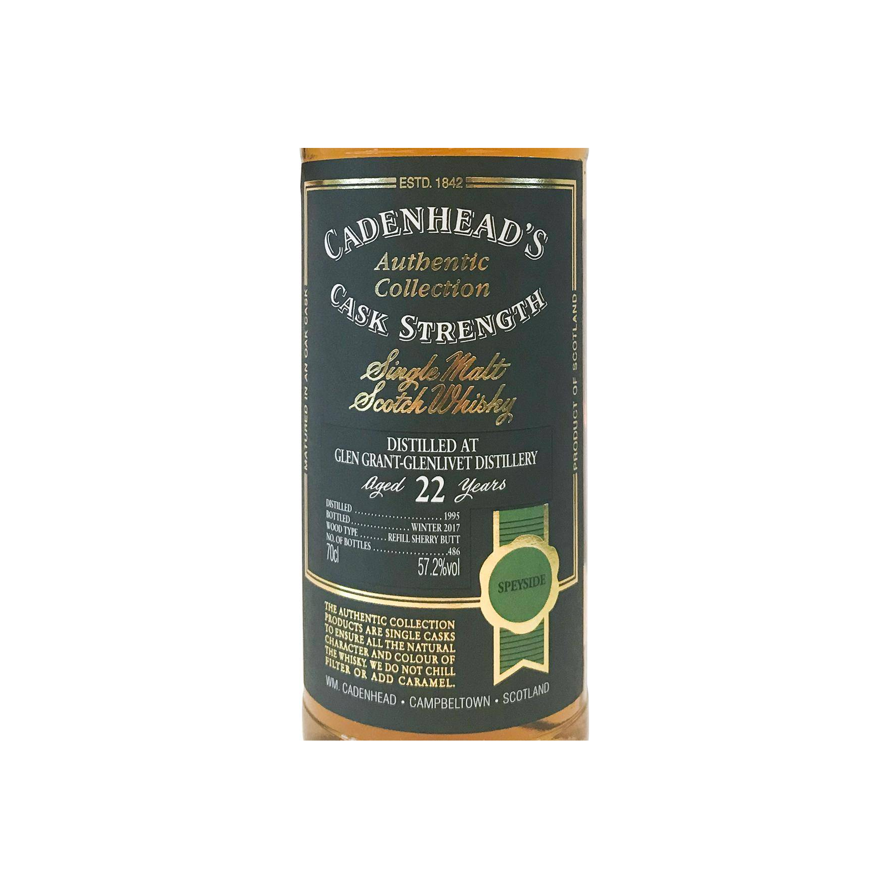 Glen Grant Authentic Collection 1995 22 Years Single Malt Whisky 2